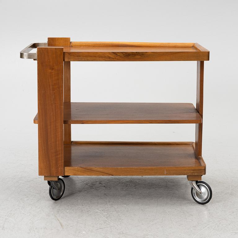 Serveringsvagn, funkis, 1930-/40-tal.