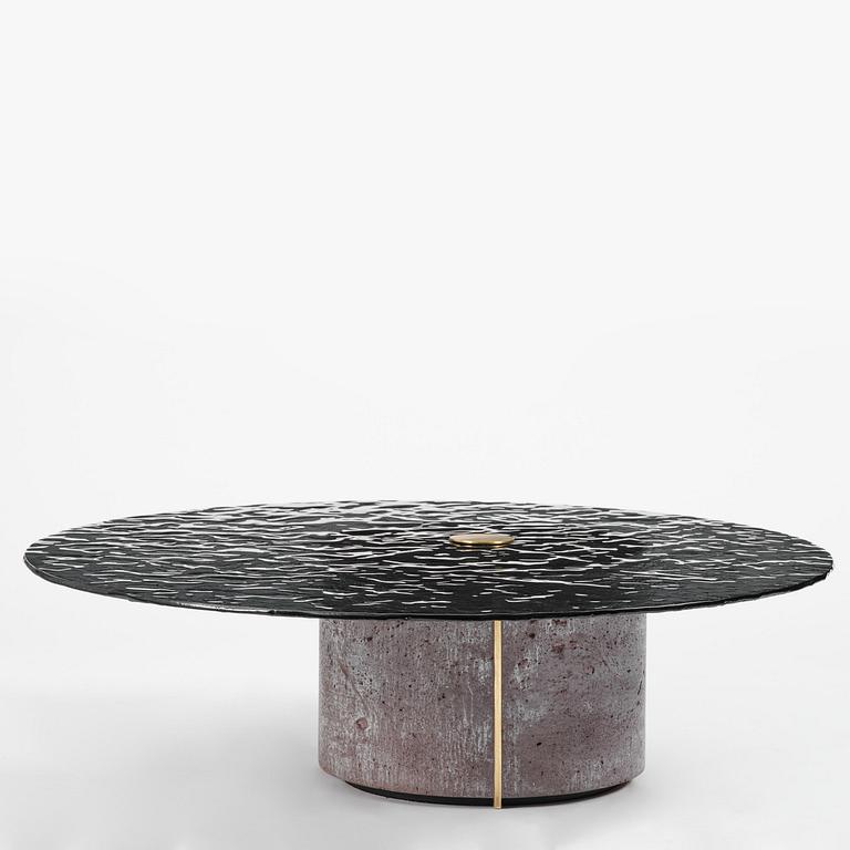 Eva-Lotta Axelsson, a "W1" coffee table, Nude Ateljé, Stockholm, 2020s.