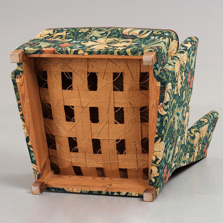 Uno Åhrén / Björn Trägårdh, tillskriven, fåtölj, Firma Svenskt Tenn, ca 1930.