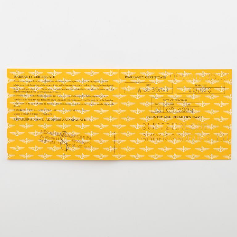 Breitling, Navitimer Heritage, Chronometer, chronograph, wristwatch, 43 mm.