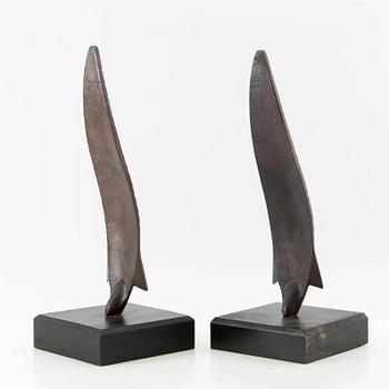 Decorative sculptures 1 pair "Spoon pull Abu".