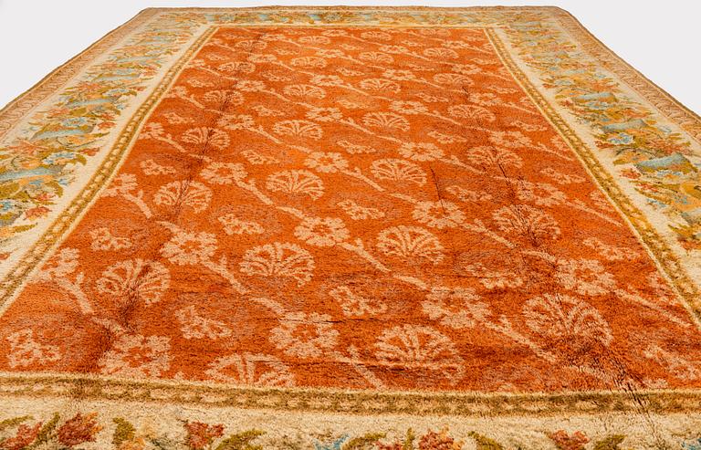 Carpet, antique European Savonnerie, approx. 634 x 433 cm.