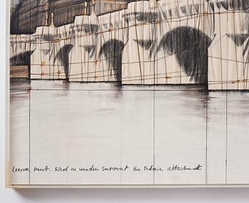 Christo Vladimirov Javacheff, "The Pont Neuf, Wrapped (Project for Paris)".