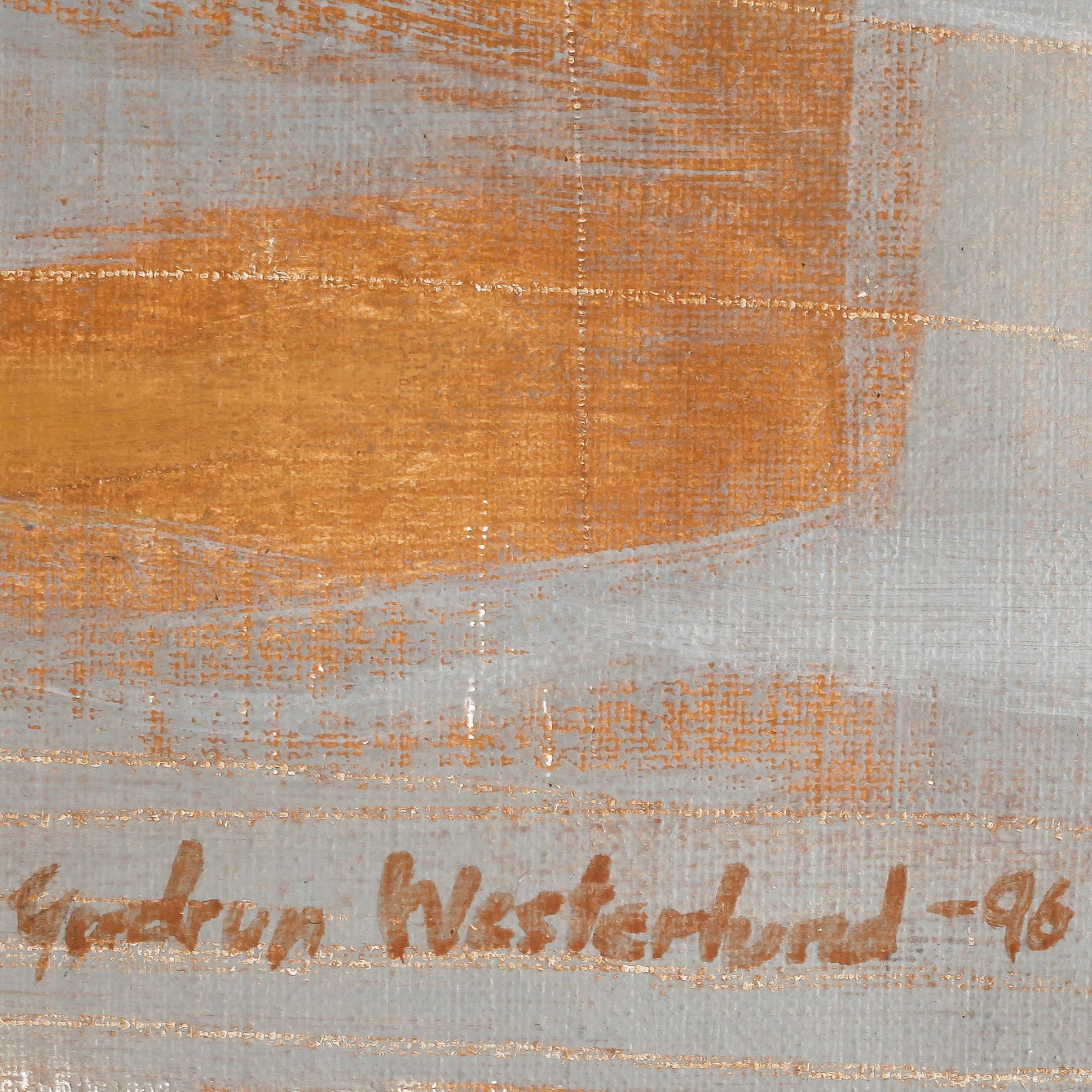 GUDRUN WESTERLUND, olja på duk, signerad.