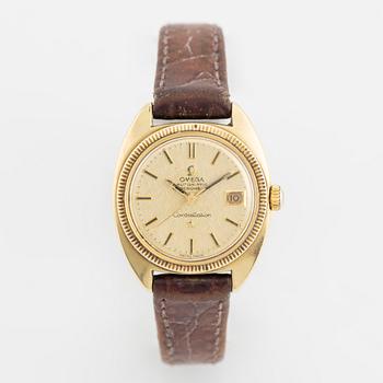 Omega, Constellation, "C", Chronometer, armbandsur, 24,5 mm.