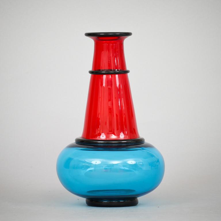 VAS, glas. Salviati, Murano, möjligen Silvano Signioretti, 1900-talets andra hälft.