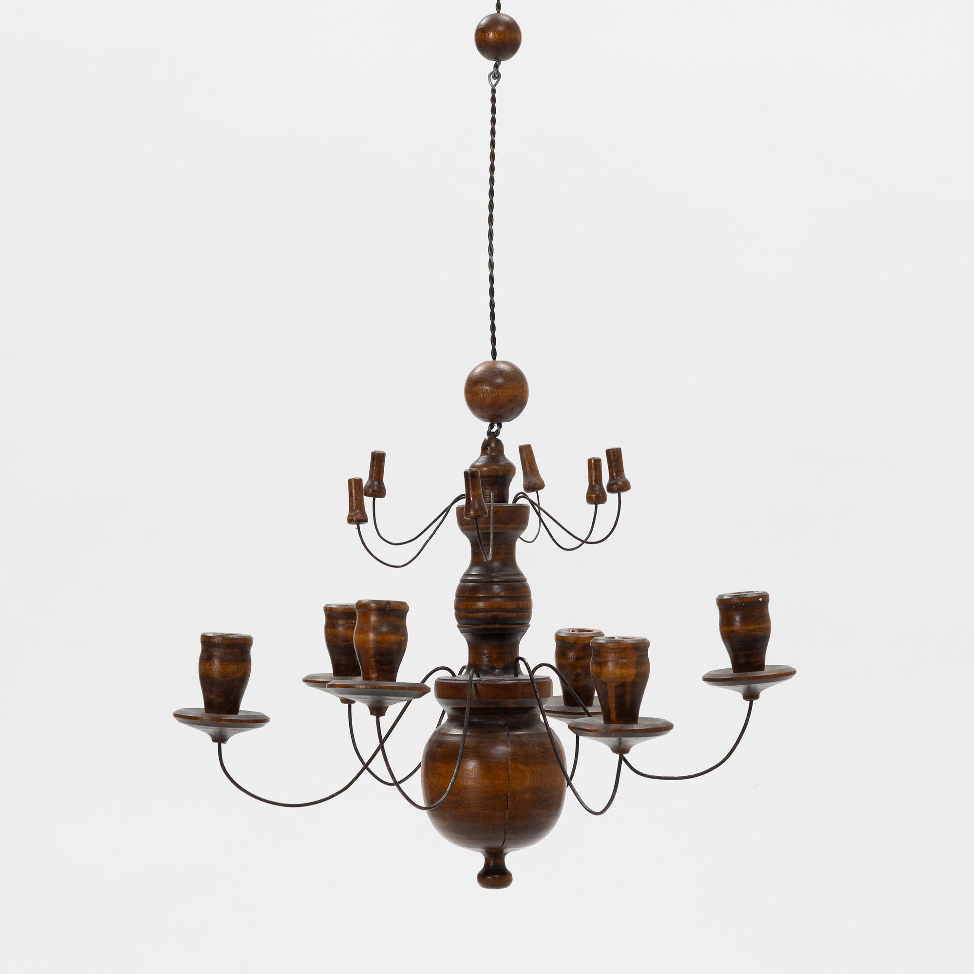 Chandelier, 19th century.