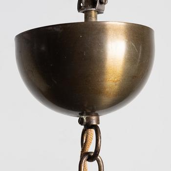 Ceiling lamp, Italy, second half of the 20th century.