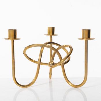 Josef Frank, a brass candelabrum, "The Friendship Knot", Svenskt Tenn.