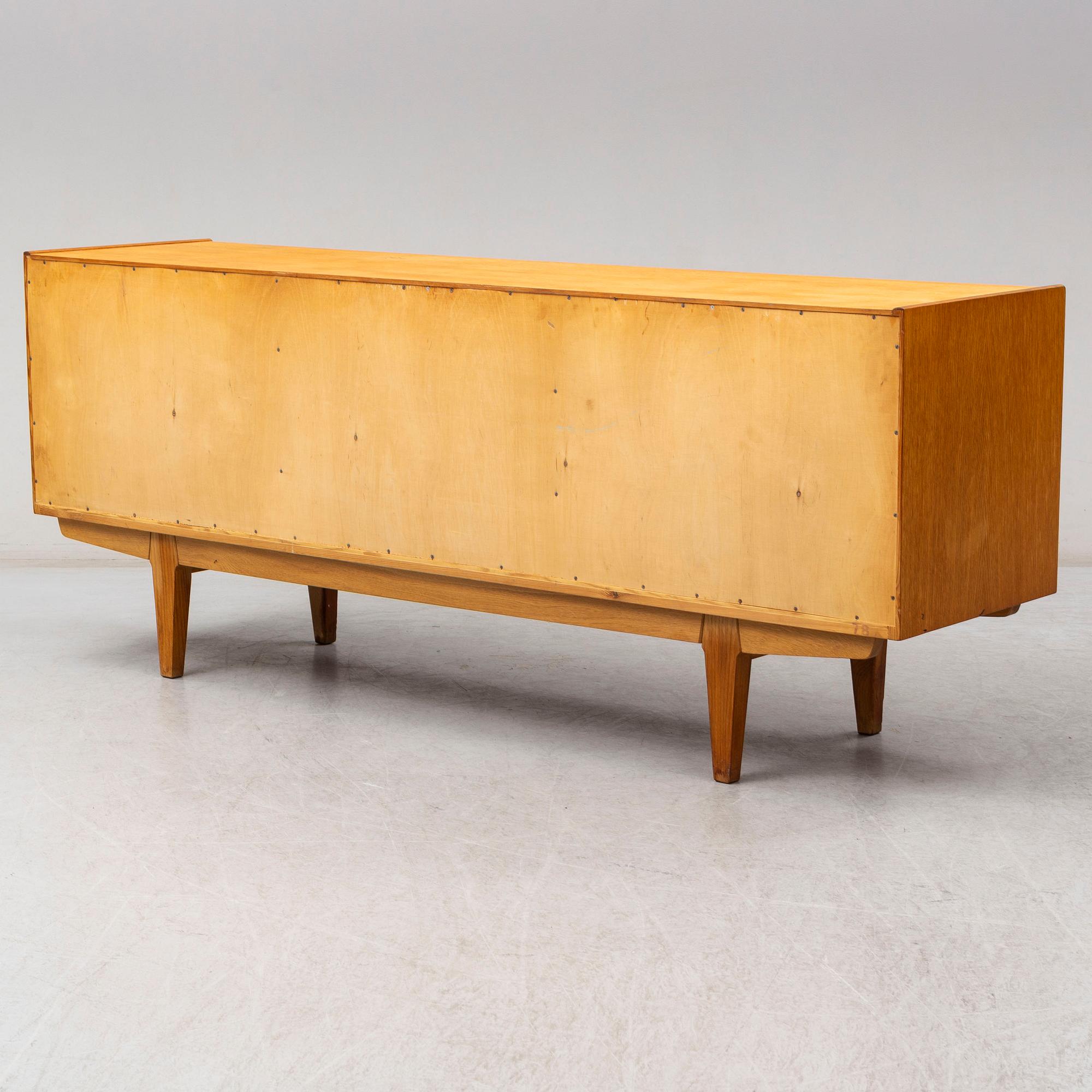 a 1960's oak sideboard by Er4ik Wörtz for Ikea.