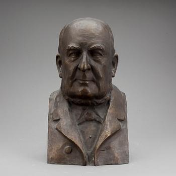 WILLIAM ZADIG, bronsskulptur, signerad och daterad 1934.