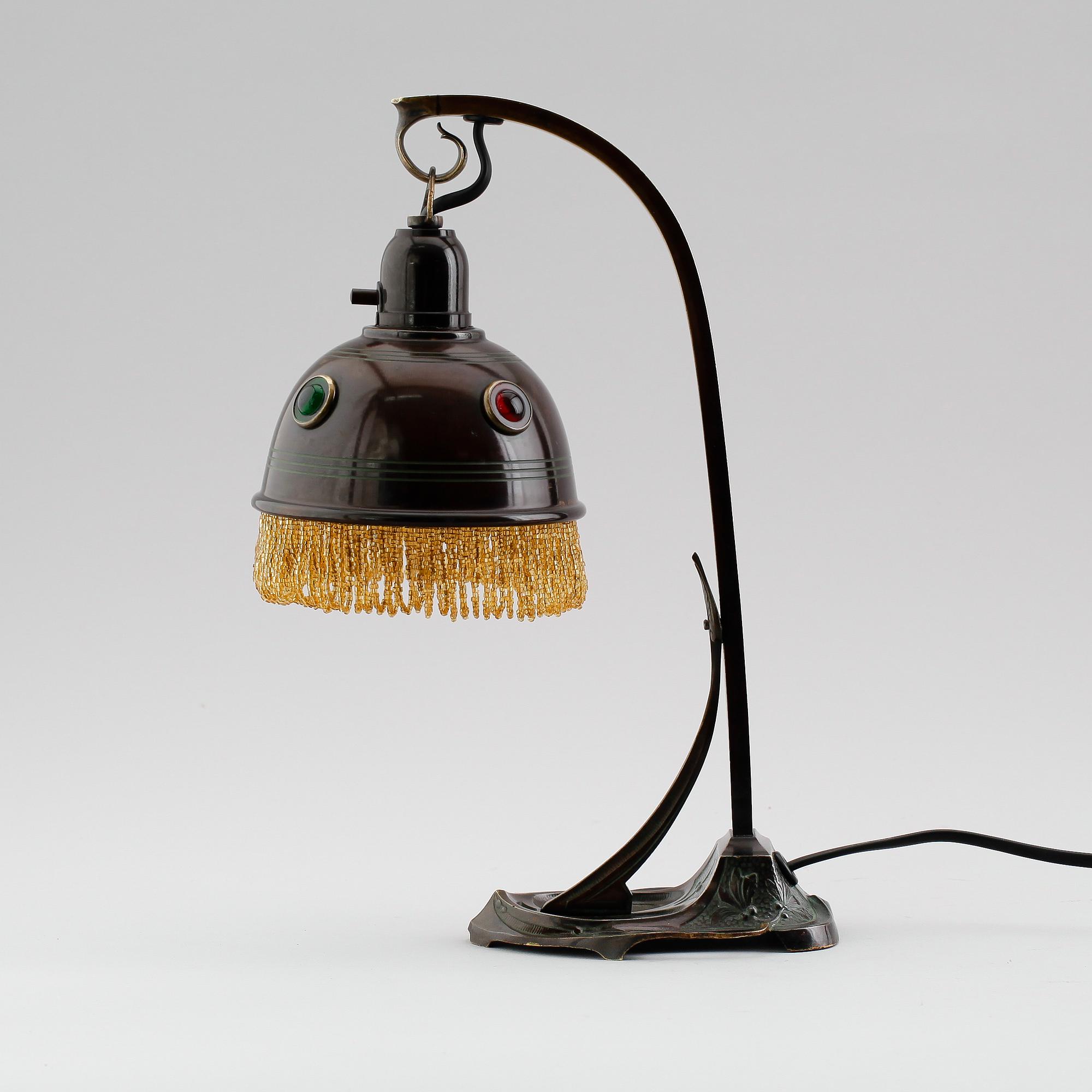 BORDSLAMPA, jugend, tidigt 1900-tal.