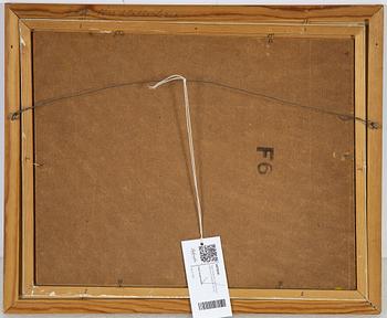 Tage Hedqvist, olja på pannå, signed och daterad -58.