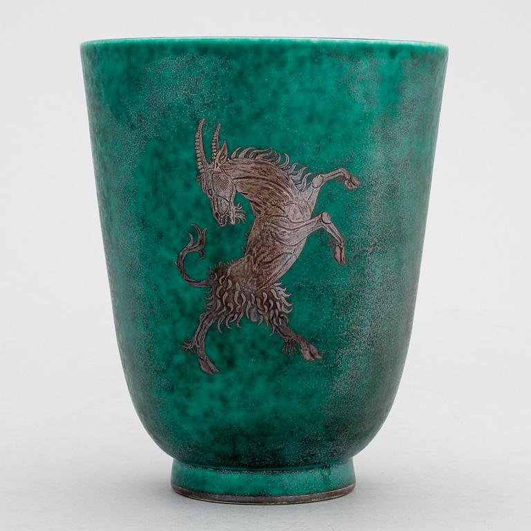 WILHELM KÅGE, vas, stengods, "Argenta", Gustavsberg.