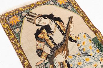 Matta, orientalisk, ca 100 x 65 cm.