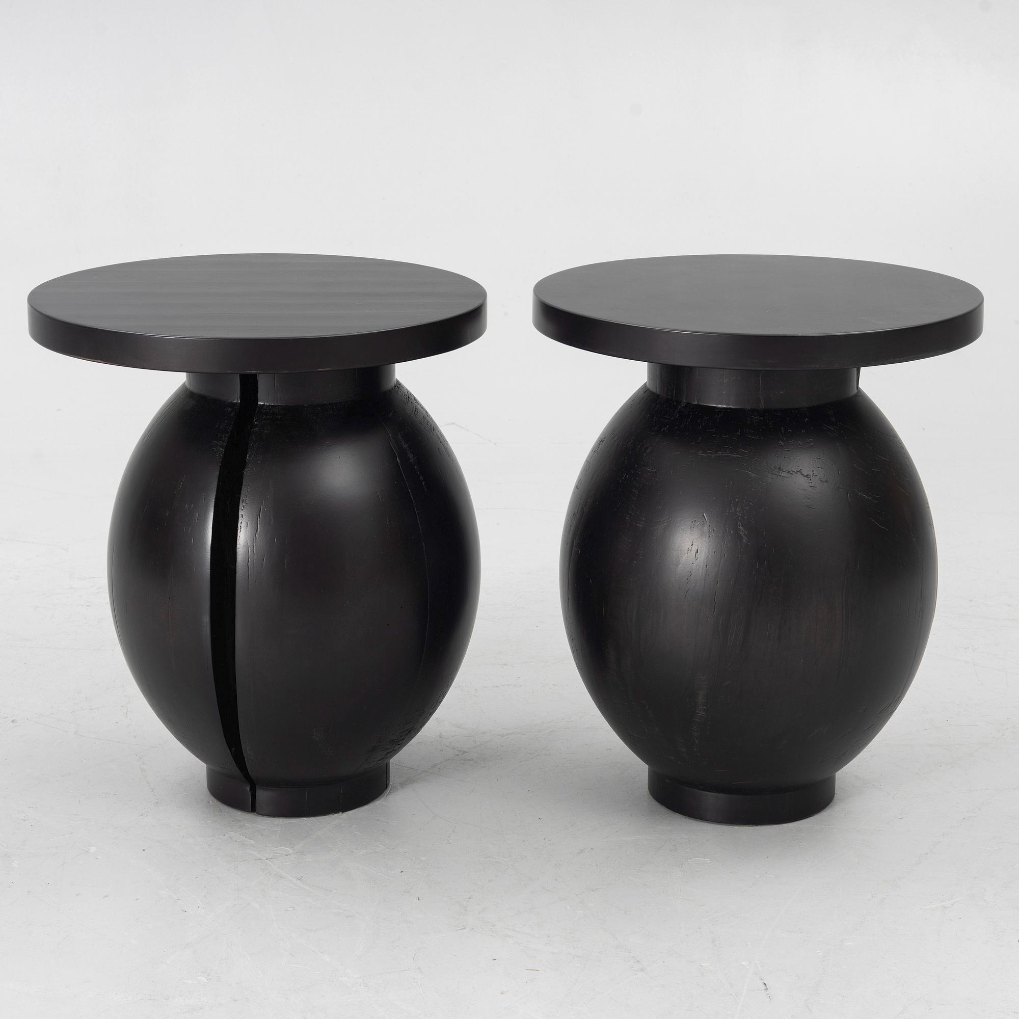 Eva-Lotta Axelsson, sidobord, ett par, "Notkate", Nude Ateljé.