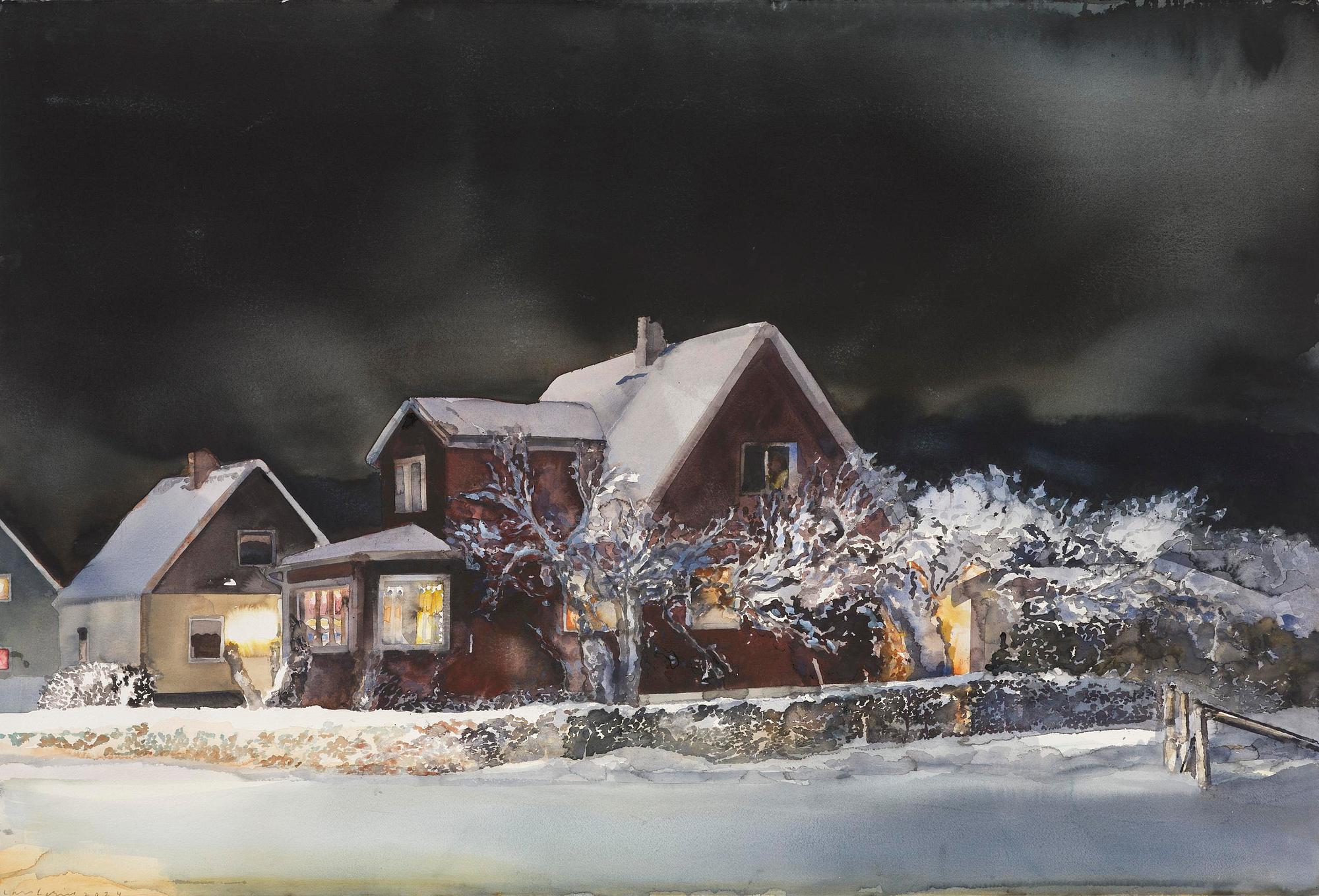 Lars Lerin, Untitled.