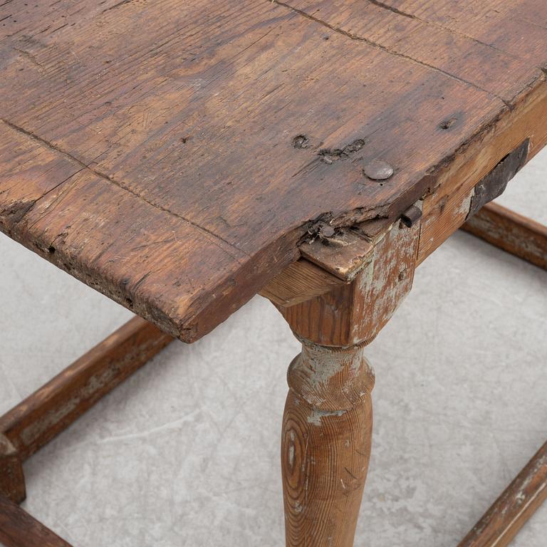 A Baroque table, 18th Century.