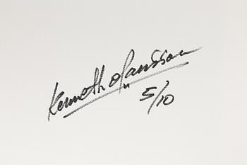 Kenneth Olausson, "Ronnie Peterson i Zeltwegdepå 1975".