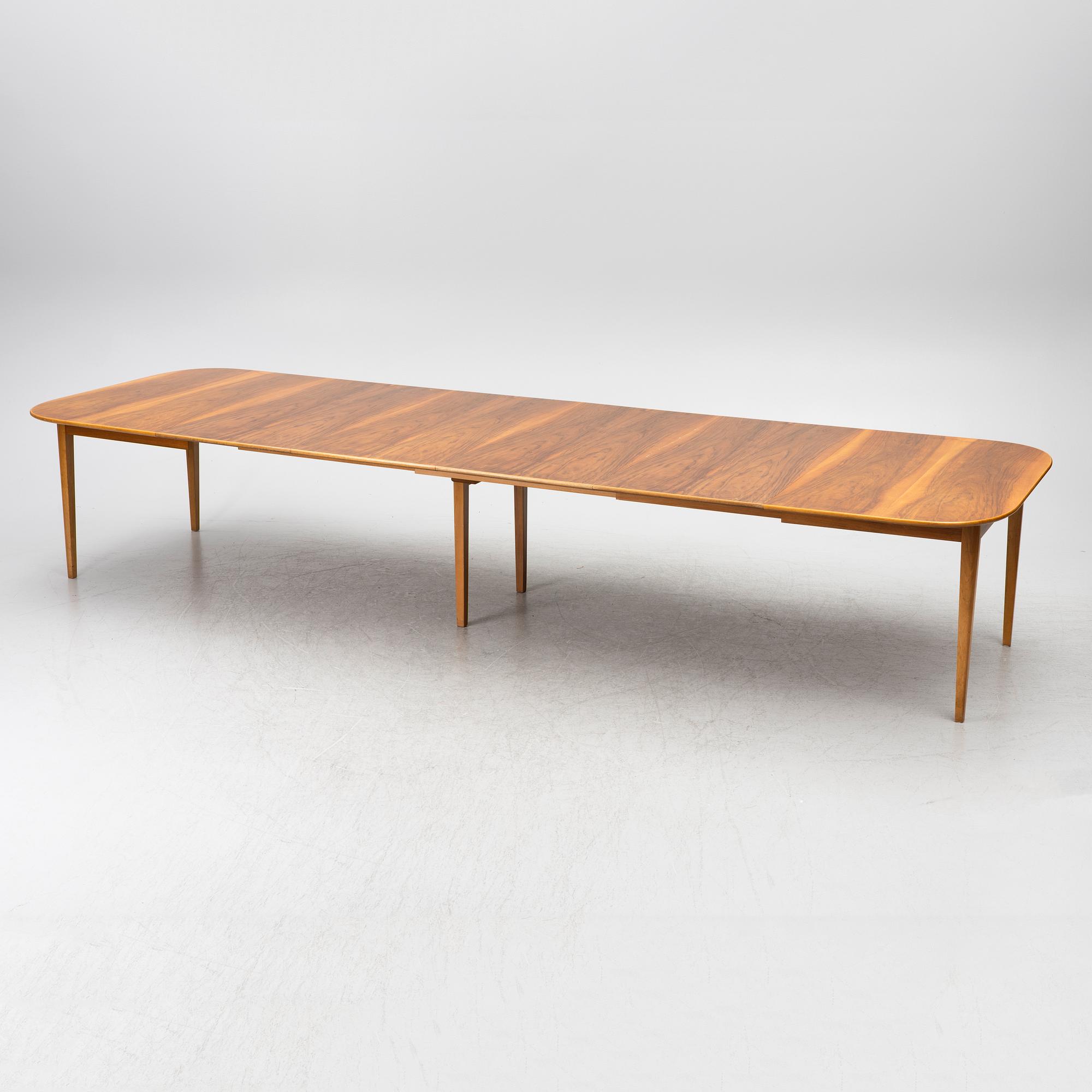 Josef Frank, a dining table, model B 947, Svenskt Tenn, pre 1985.