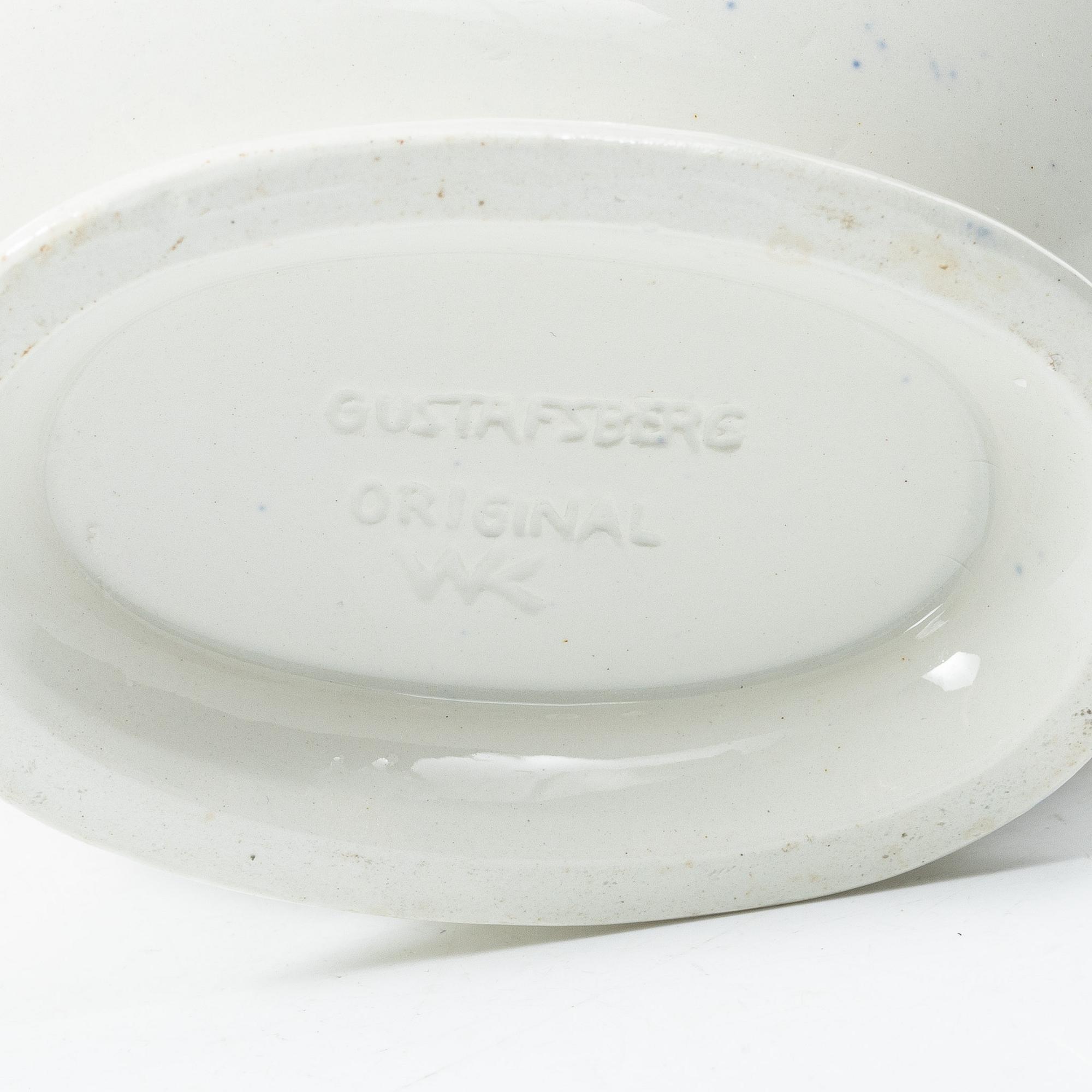 Wilhelm Kåge, 30 pieces of an 'Arbetarservisen' with decoration 'Apollo', gustavsberg, Sweden, 1917-1920.