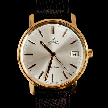 ARMBANDSUR, 18 k guld, Omega, 1970-tal.