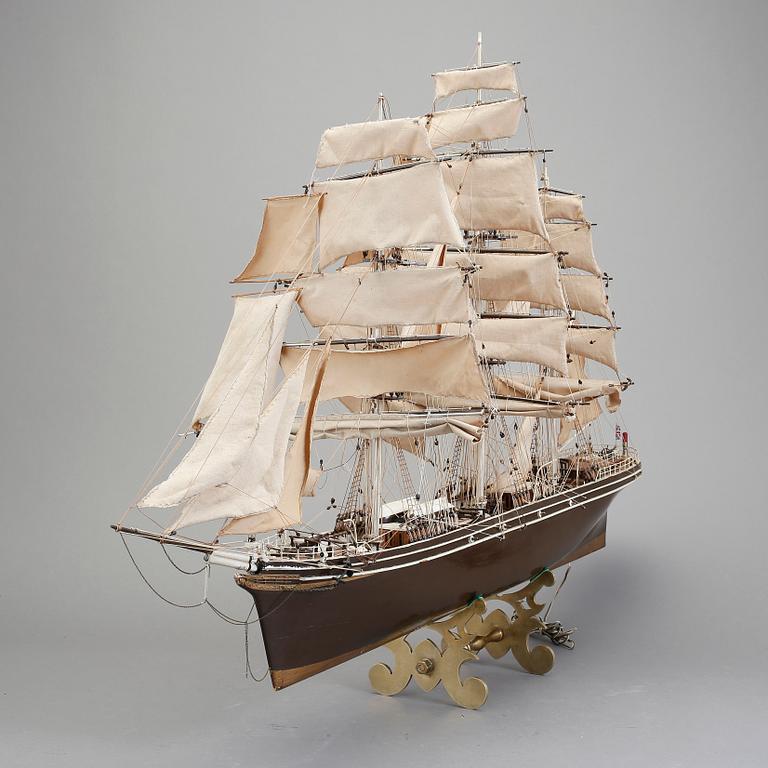 SKEPPSMODELL, "Cutty Sark", 1900-talets andra kvartal.