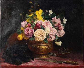 Charles Loyeux, Blomsterstilleben.