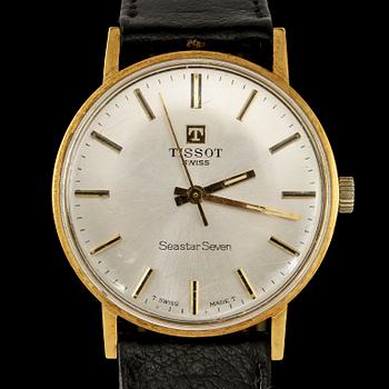 HERRARMBANDSUR, 18k, Tissot Seastar Seven, 1900-talets andra hälft.