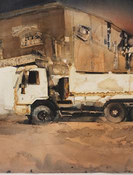 Lars Lerin, "Lastbil i Corotá (Brazil)".