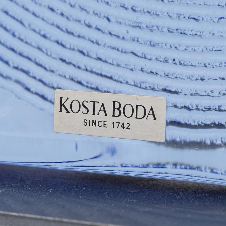 Bertil Vallien, a glass sculpture, Kosta Boda, Sweden.