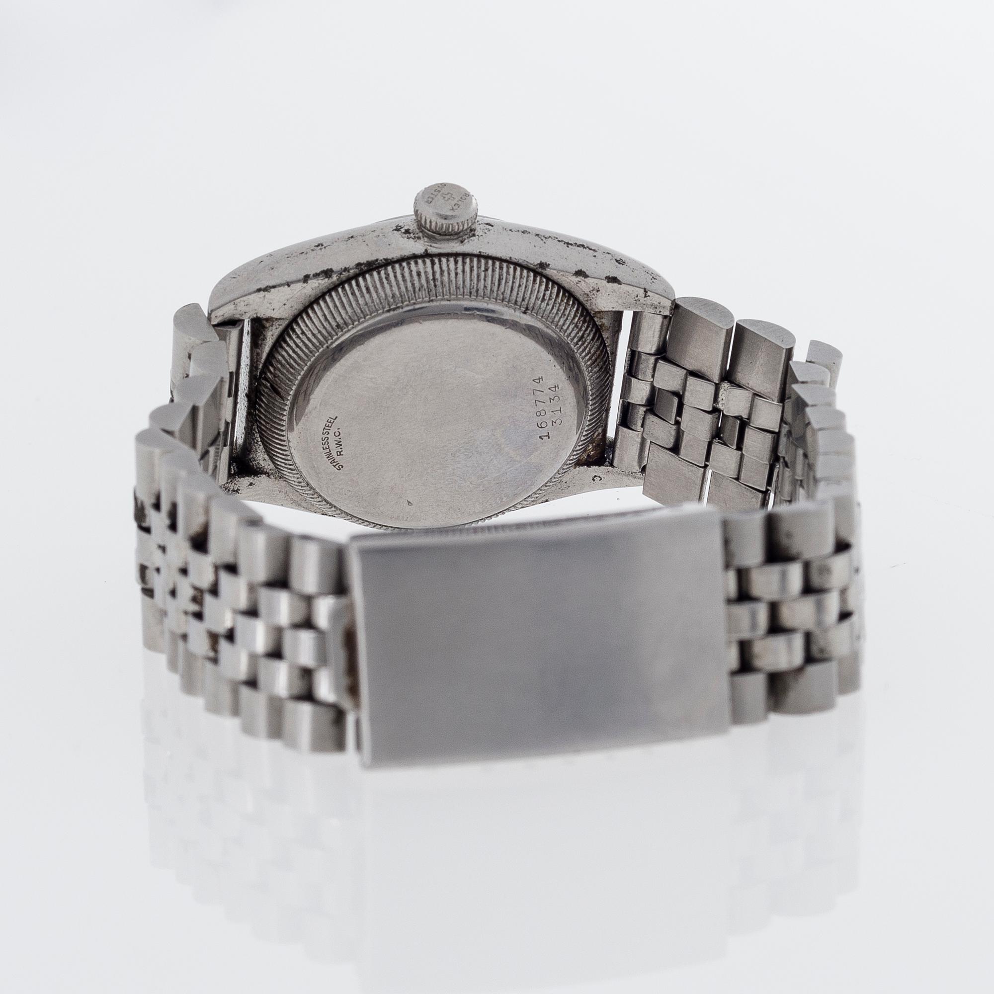 ROLEX, Oyster Perpetual, Chronometre, s.k "Bubbleback", armbandsur, 32,5 mm.