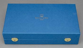 LJUSSTAKAR, 3 st, mässing. Pierre Forsell, Skultuna.