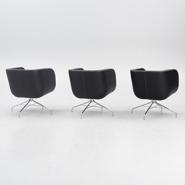 Alexander Lervik, fåtöljer, 3 st, modell F271, Scandiform.