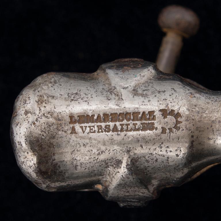 LAMMKOTLETTSHÅLLARE, 2 st, tidigt 1900-tal.