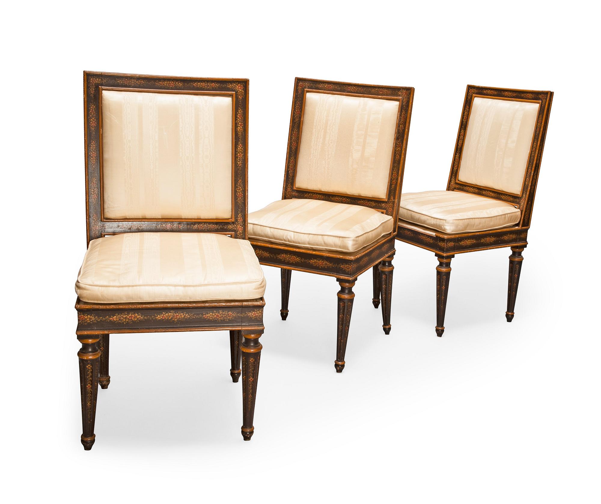 TUOLEJA 6+2, uusklassistinen tyyli, Italia, 1700-luvun loppu.