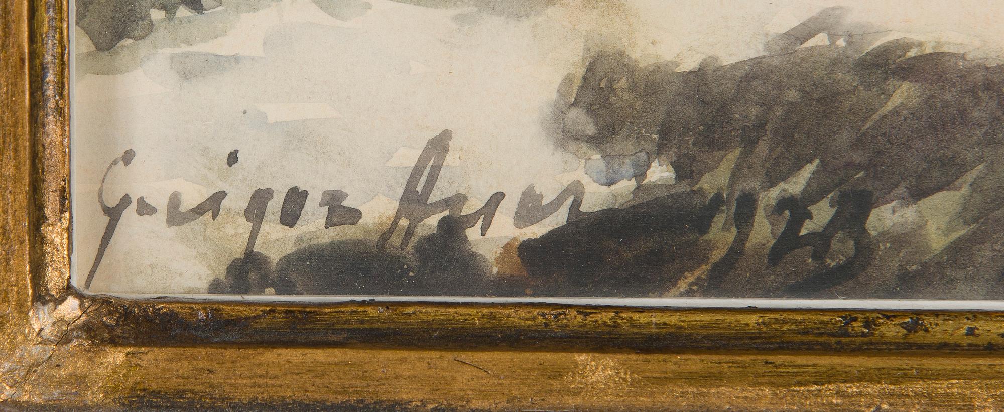 Grigor Auer, Landscape.