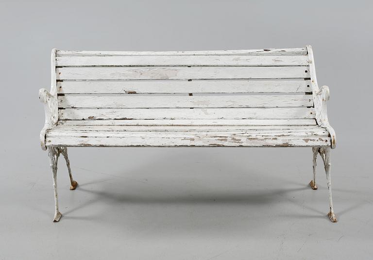 TRÄDGÅRDSBÄNK/PARKBÄNK, 1900-tal.