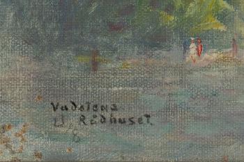 Erik Tryggelin, oil on canvas/panel, signed and dated 1945.