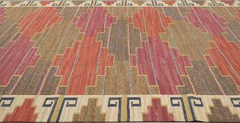 Märta Måås-Fjetterström, A CARPET, "Bruna heden", flat weave, ca 451,5 x 317 cm, signed MMF.