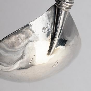 A 17th century Baroque silver spoon, unidentified mark, Scandinavia.