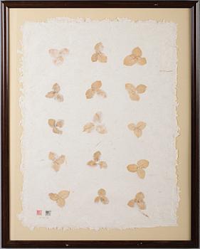 OKÄND KONSTNÄR, 3 st, blandteknik, sannolikt Kina, 1900-tal.