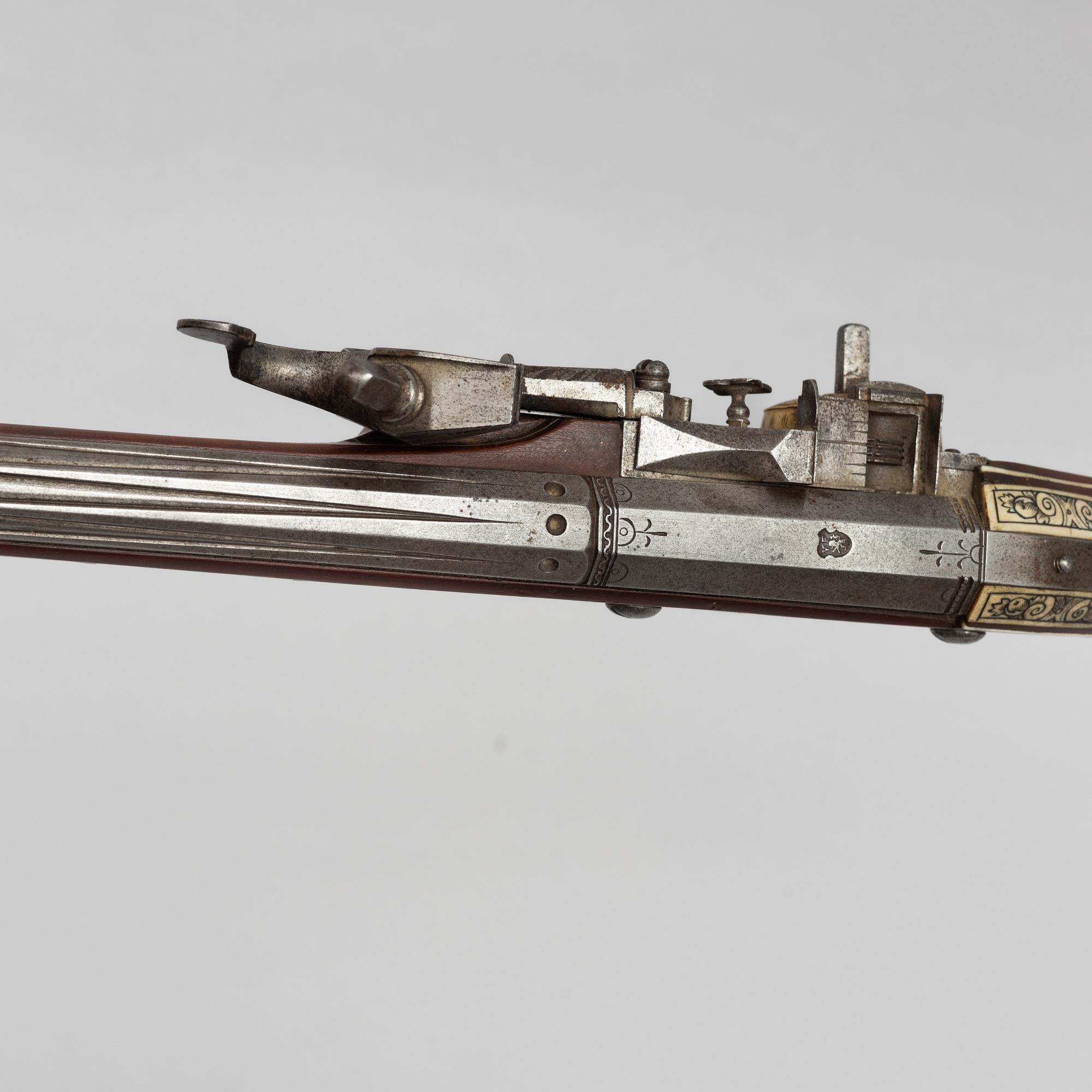 Hjullåspistol, 1600-talets början, Sachsen.