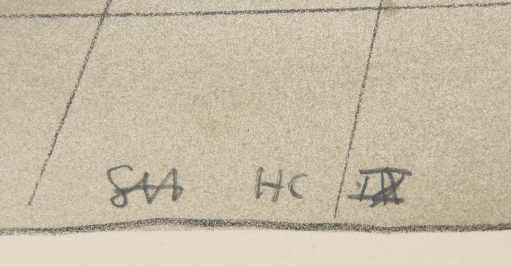 STAFFAN HALLSTRÖM, färglito, sign och numr HC IX.