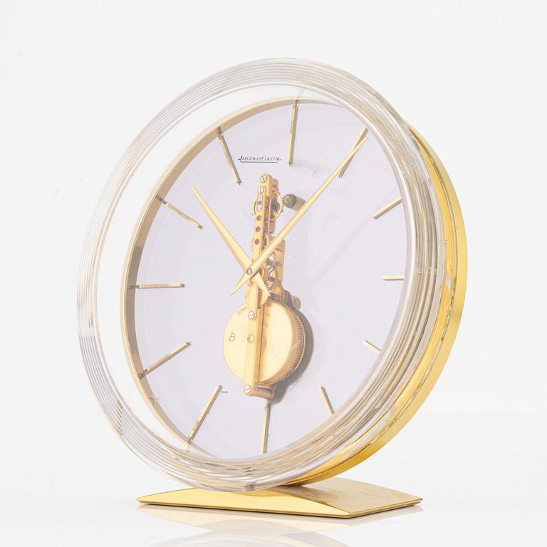 Jaeger-LeCoultre, desk clock, 14 x 15 cm.