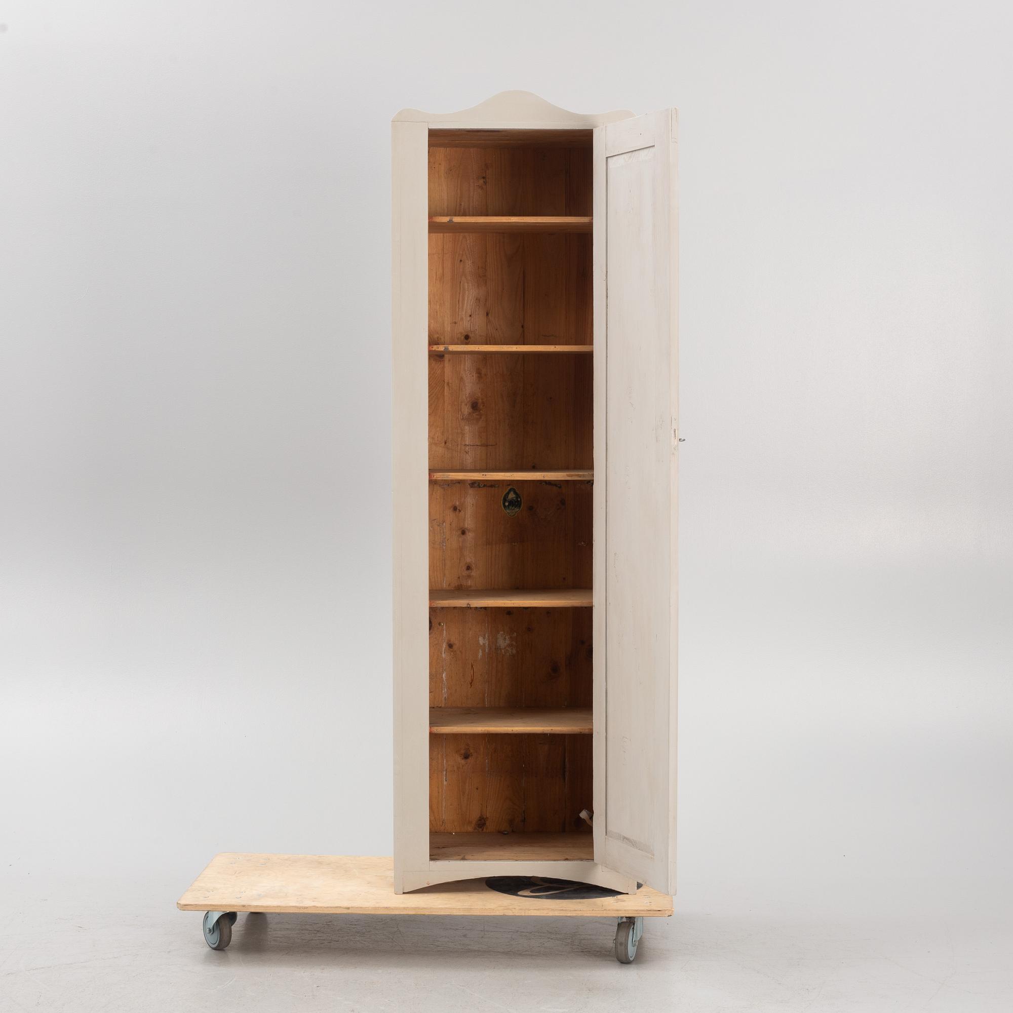 An Art Nouveau wardrobe, first half of the 20th century.