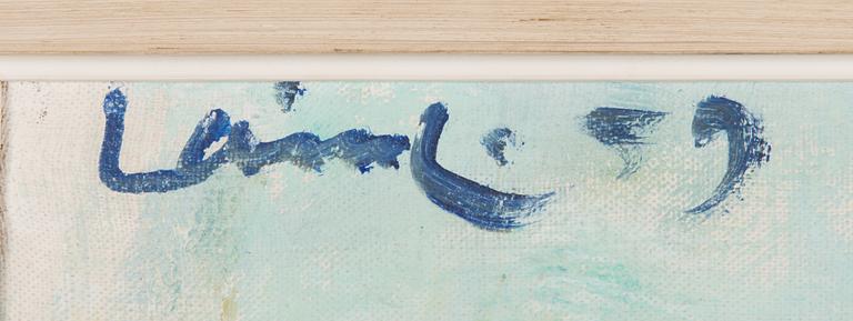 Olavi Laine, oil on canvas, signed and dated -59.