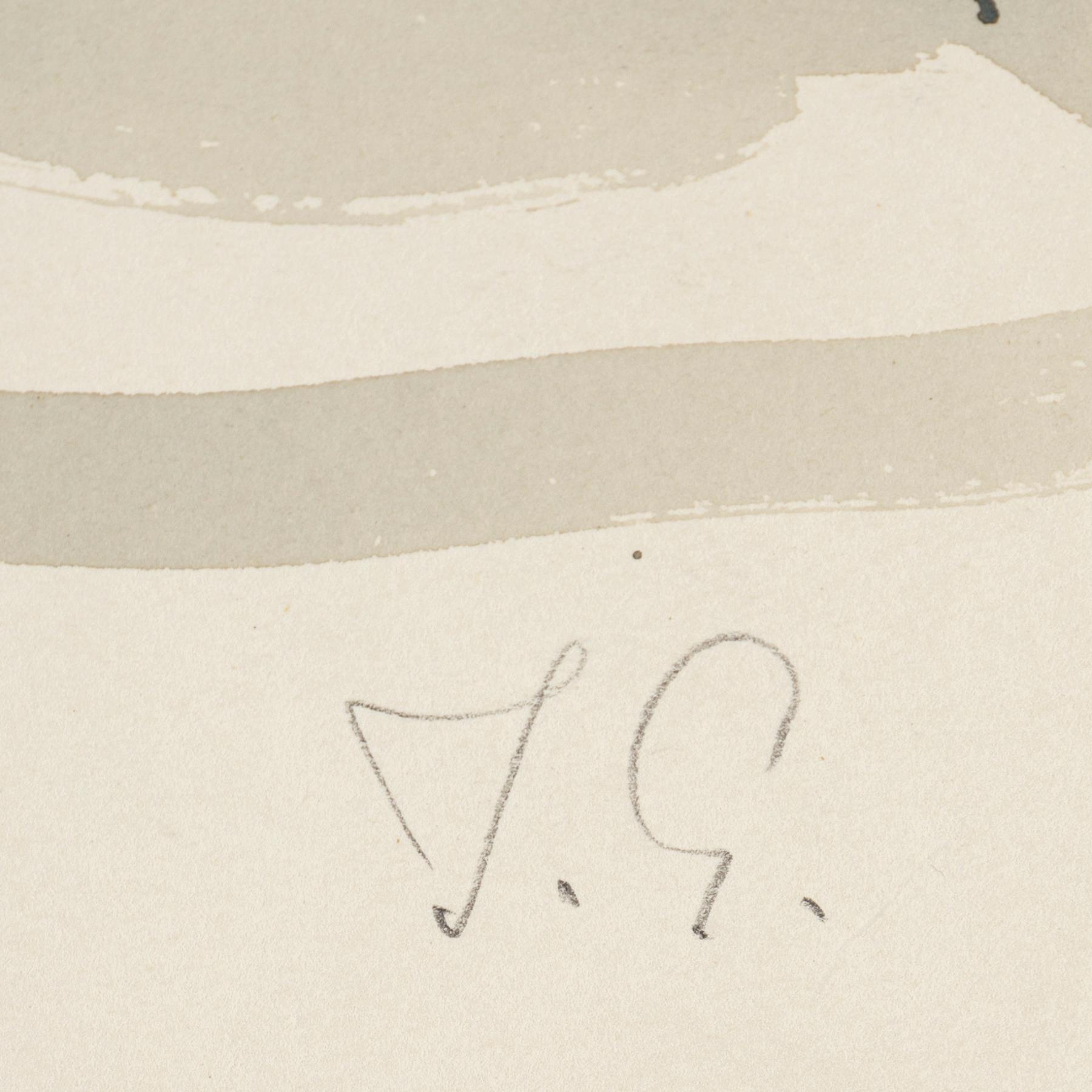 ISAAC GRÜNEWALD, watercolour and gouache on paper, signed IG.