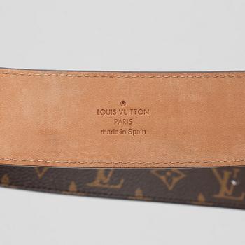 Louis Vuitton, belt, "LV Initiales", size 95, 2008.