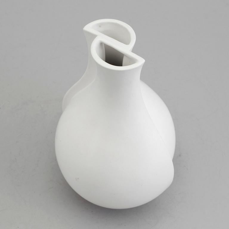 A  vas by WILHELM KÅGE,"Surrea" Carrara goods, Gustavsberg 1900th.